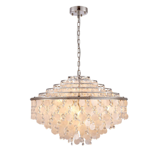 Avara 24 Light Chandelier Polished Nickel