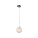Artcraft - AC12241SN - One Light Lantern - Moonlight - Satin Nickel