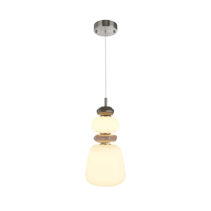 Artcraft - AC5071SN - LED Pendant - Strata - Satin Nickel