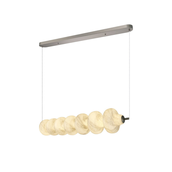 Artcraft - AC5088GR - LED Island Pendant - Solara - Graphite