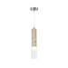 Artcraft - AC5100BN - LED Pendant - Zara - Brushed Nickel