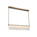 Artcraft - AC6120LB - LED Lantern - Roselle - Legacy Brass