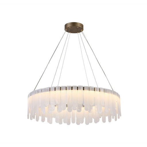 Roselle LED Lantern Legacy Brass