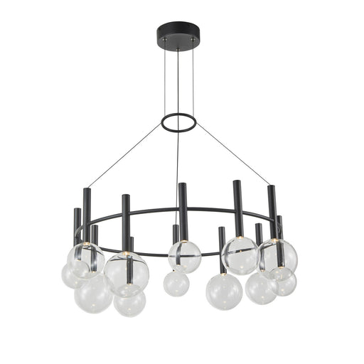 Terra LED Chandelier Black