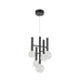 Artcraft - AC6855BK - LED Chandelier - Terra - Black