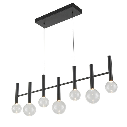 Terra LED Island Pendant Black