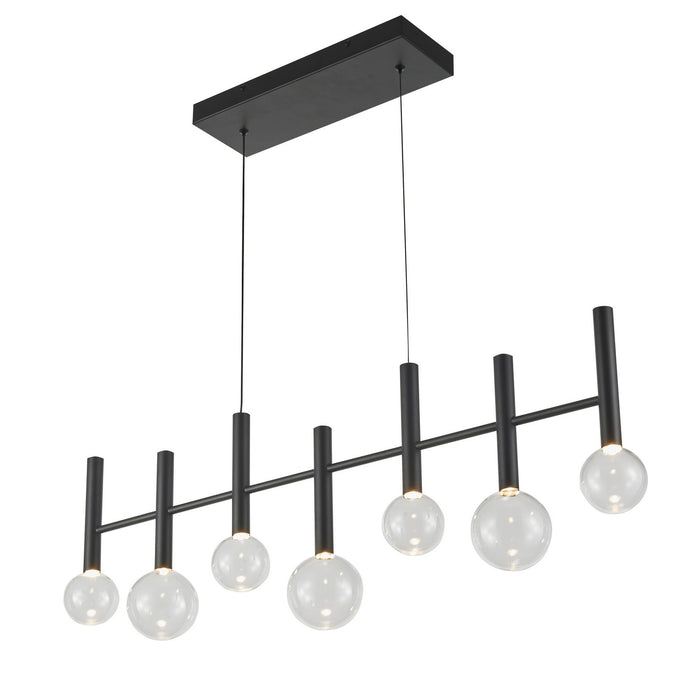Artcraft - AC6857BK - LED Island Pendant - Terra - Black