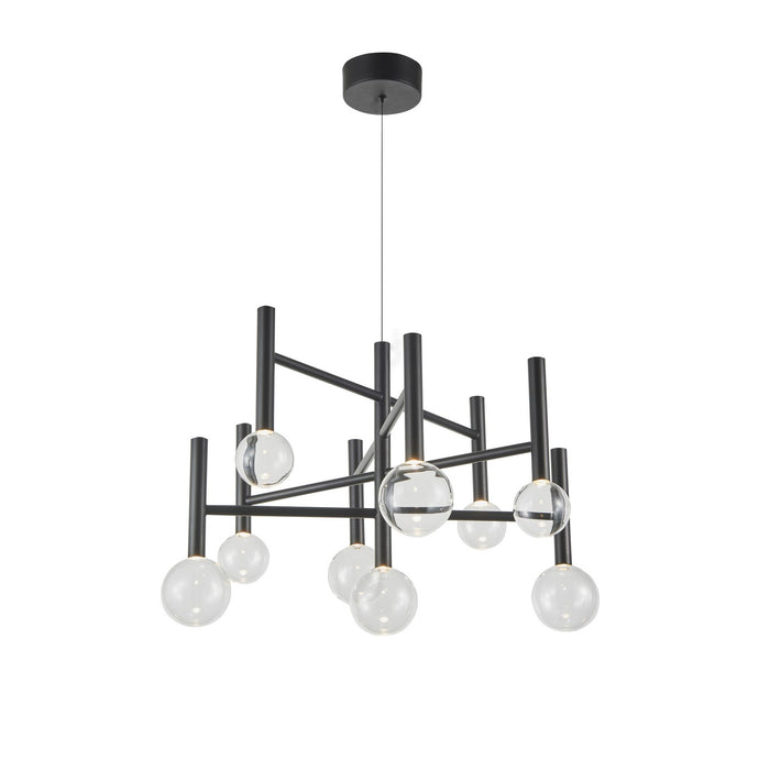 Artcraft - AC6859BK - LED Chandelier - Terra - Black