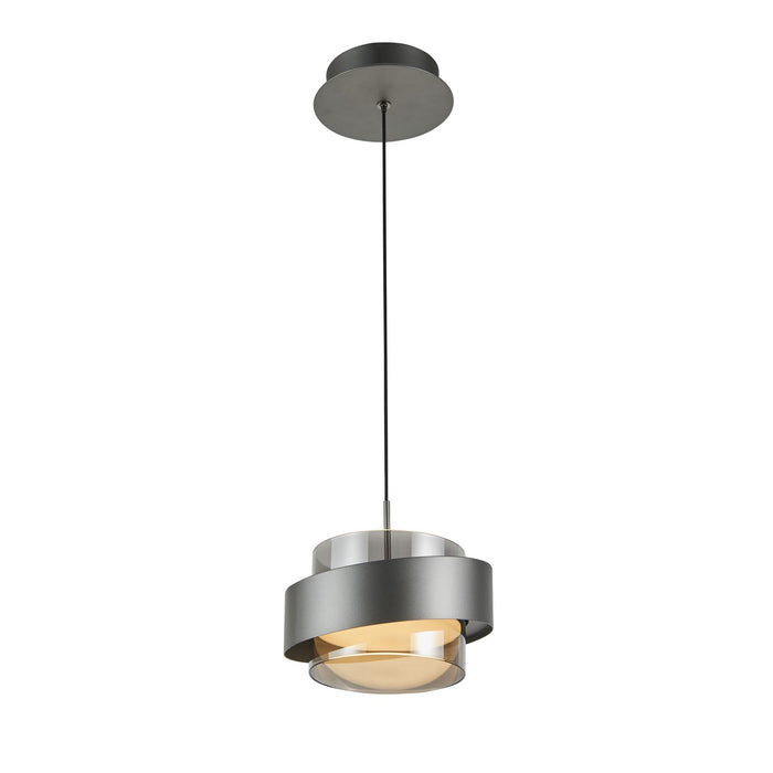 Artcraft - AC6980GR - LED Pendant - Axis - Graphite