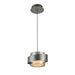 Artcraft - AC6980GR - LED Pendant - Axis - Graphite