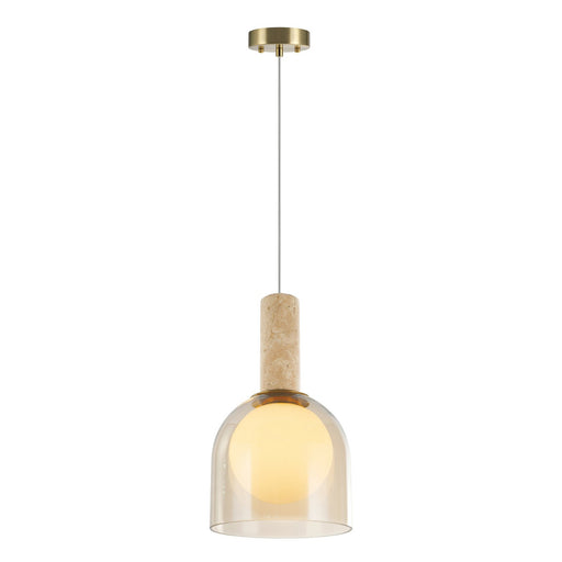Juna One Light Pendant Brass