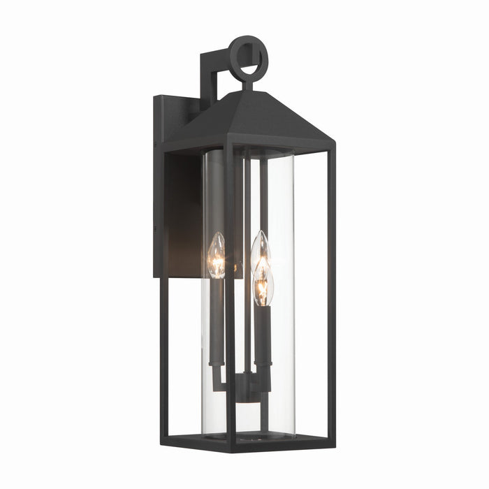 Artcraft - AC8982BK - Three Light Outdoor Lantern - Portside - Black
