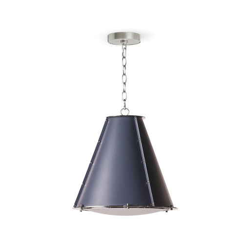 Regina Andrew - 16-1220BLUPN - One Light Chandelier - French - Blue