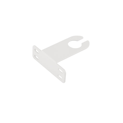 Gutter Mount for Accent or Flood Lights White on Stainless Steel