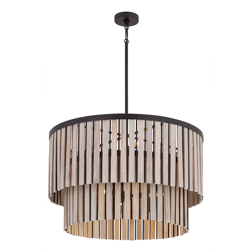 Esbelta Six Light Pendant Dark Bronze