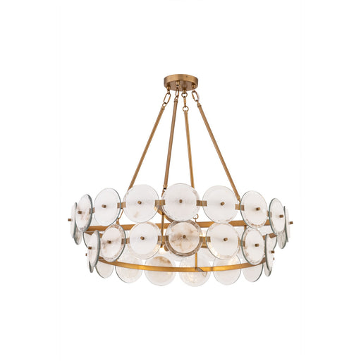 Kintrel Four Light Pendant Legacy Brass