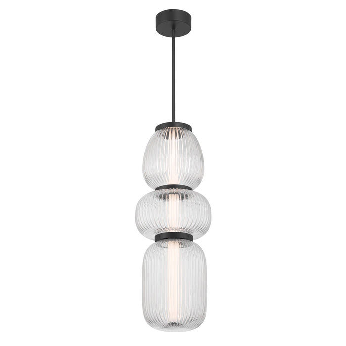Minka-Lavery - 15035-899-L - LED Mini Pendant - Cordel - Dark Matte Black