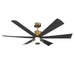 Minka Aire - F761L-LBR/CL - 56" Ceiling Fan - Veyra - Legacy Brass