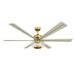 Minka Aire - F769L-HBR/ALW - 60" Ceiling Fan - Ligero - Heritage Brass