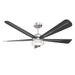 Minka Aire - F772L-BN/CL - 52" Ceiling Fan - Nellora - Brushed Nickel