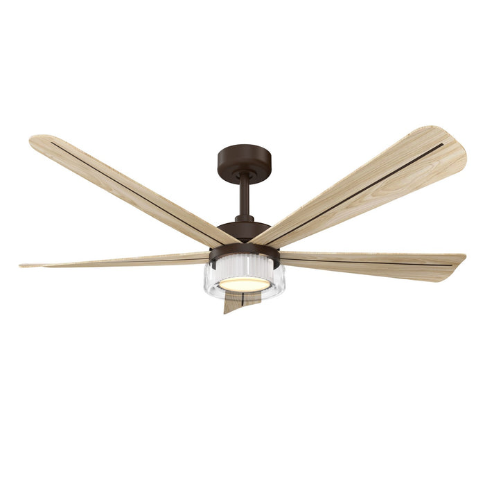 Minka Aire - F772L-DB/WTO - 52" Ceiling Fan - Nellora - Dark Bronze