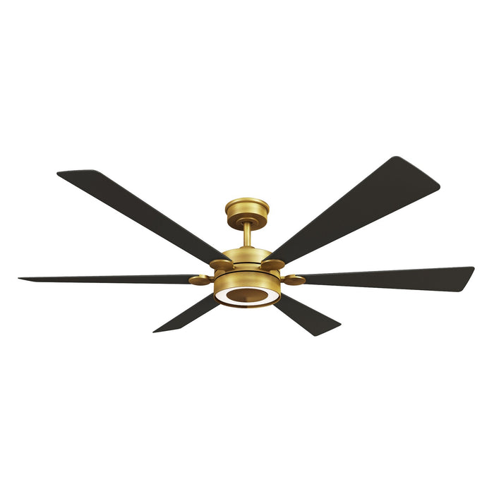 Minka Aire - F773L-HBR/CL - 60" Ceiling Fan - Brenix - Heritage Brass
