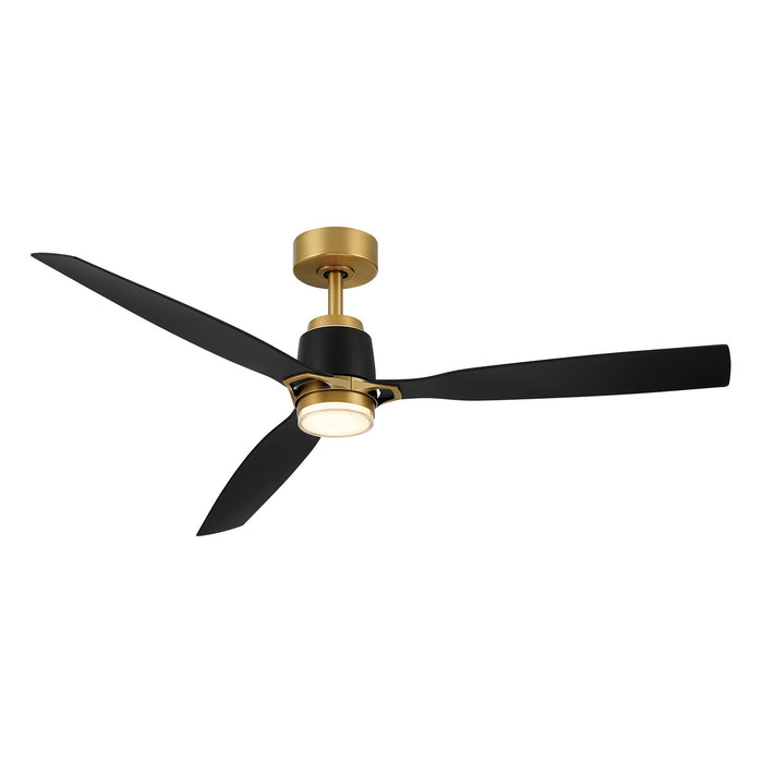 Minka Aire - F778L-LBR/CL - 53" Ceiling Fan - Foxden - Legacy Brass