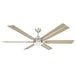 Minka Aire - F779L-BN/WTO - 56" Ceiling Fan - Allegata - Brushed Nickel