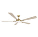 Minka Aire - F783L-HBR/WCD - 65" Ceiling Fan - Cadena - Heritage Brass