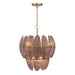 Metropolitan - N2246-BR-732 - Six Light Pendant - Marclaire - Legacy Brass