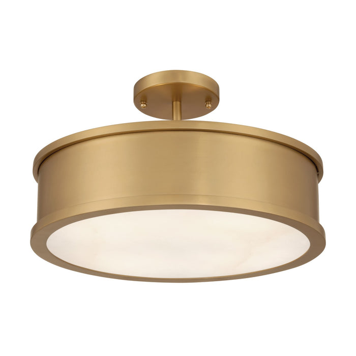 Metropolitan - N2354-732 - Four Light Semi-Flush Mount - Wynn - Legacy Brass