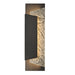 Arabela Lighting - 65031 - LED Outdoor Wall Sconce - Meld - Charcoal Black