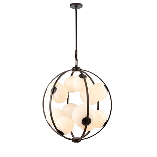 Concentro 12 Light Pendant Dark Bronze