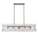 Arabela Lighting - 85354-6 - Six Light Linear Chandelier - Sophie - Lacquered Gold