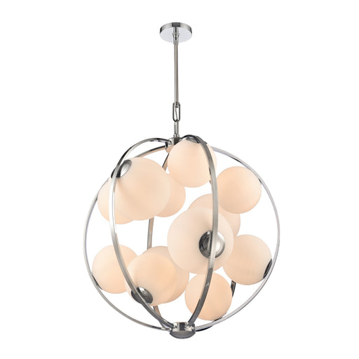 Concentro 12 Light Pendant Polished Chrome