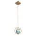 Arabela Lighting - 85406-1 - LED Pendant - Utopia - Lacquered Gold