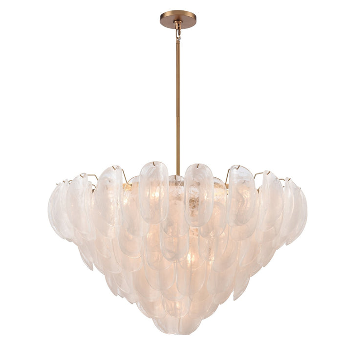 Arabela Lighting - 85412-17 - 17 Light Pendant - Chateau - Satin Brass