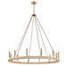 Arabela Lighting - 85433-12 - 12 Light Chandelier - Cabana - Lacquered Gold