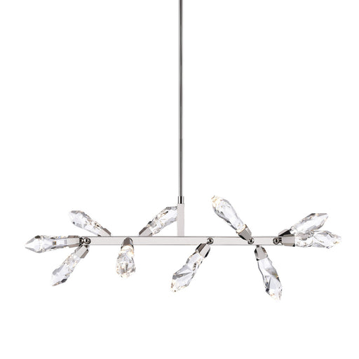 Angelus LED Linear Pendant Polished Nickel