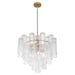 Metropolitan - N3148-732 - Nine Light Pendant - Torvento - Legacy Brass