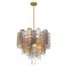 Metropolitan - N3148-MX-732 - Nine Light Pendant - Torvento - Legacy Brass