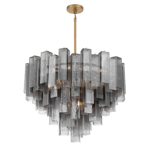 Torvento 15 Light Pendant Legacy Brass