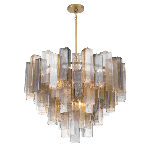 Torvento 15 Light Pendant Legacy Brass