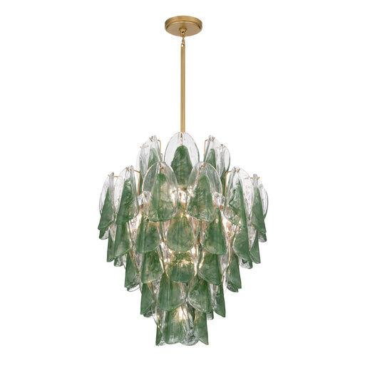 Verla Crest 13 Light Pendant Legacy Brass