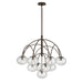 Metropolitan - N3508-860 - 13 Light Chandelier - Lenora - Dark Bronze