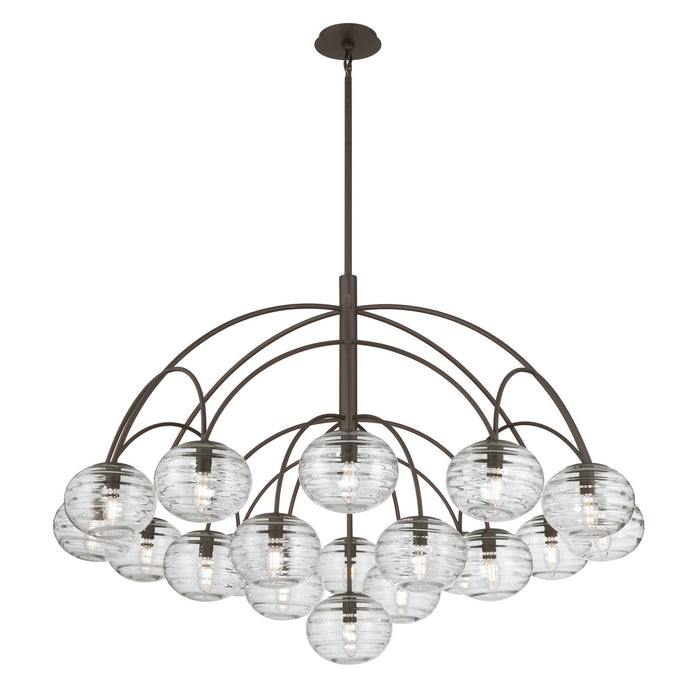 Metropolitan - N3509-860 - 19 Light Chandelier - Lenora - Dark Bronze