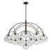 Metropolitan - N3509-860 - 19 Light Chandelier - Lenora - Dark Bronze