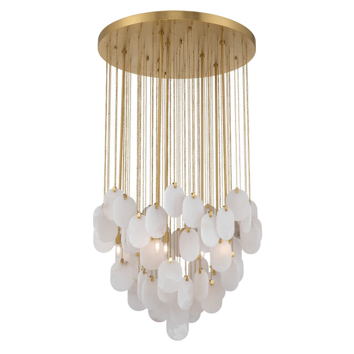 Metropolitan - N3678-732 - Eight Light Pendant - Velisse - Legacy Brass