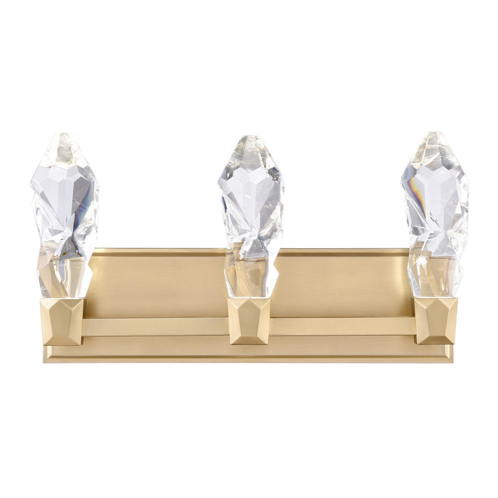 Zeev Lighting - VL11431-LED-3-AGB - LED Vanity - Angelus - Aged Brass