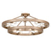 Golden - 1019-96SF FRG - 15 Light Semi-Flush Mount - Castile - French Gold